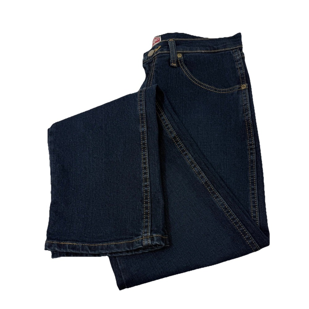 Men's Wrangler Regular Straight Leg Denim Blue Jeans‎ 30 X 32 NWT